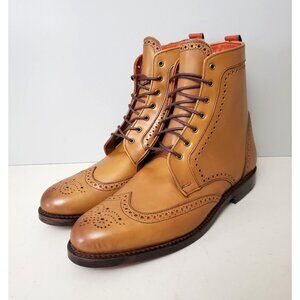 Allen Edmonds Dalton Wingtip Dress Boot Walnut Brown 8.5